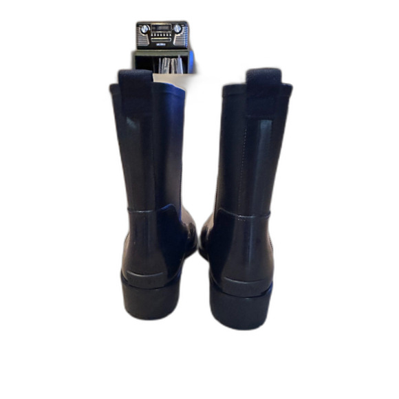 Tommy Hilfiger Kippa Rain Boot Ankle Dark Blue - Picture 4 of 8